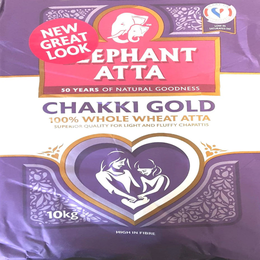 Elephant Flour Chakki Gold Atta 10kg