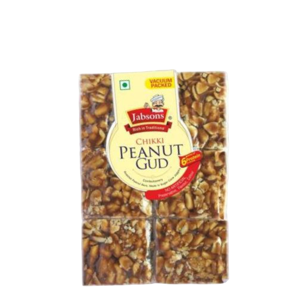 Jabsons Chikki Peanut Gud 240g
