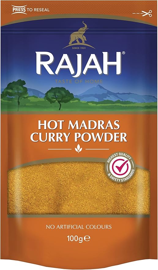 Rajah Madras Curry Powder Hot 100g