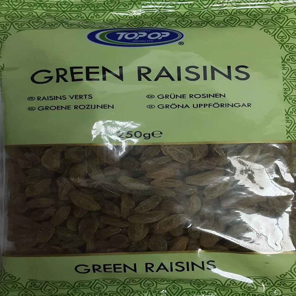 Top Op Green Raisins 250g