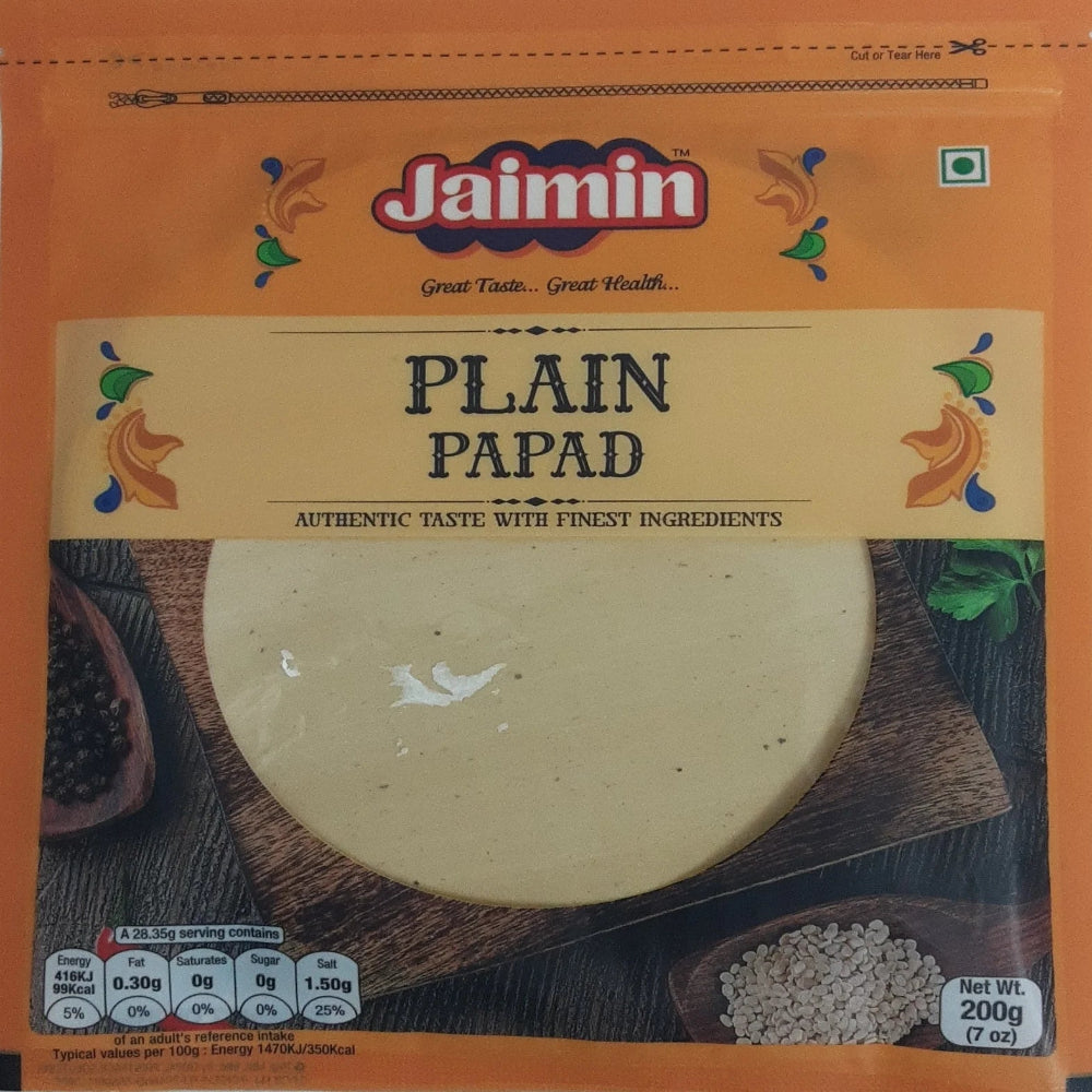 Jaimin Plain Papad 200g