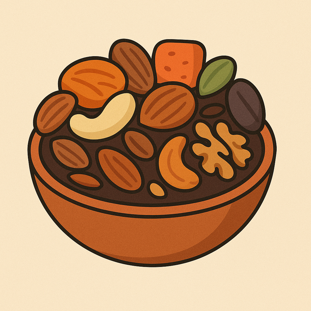 Dried Fruits, Nuts & Seeds