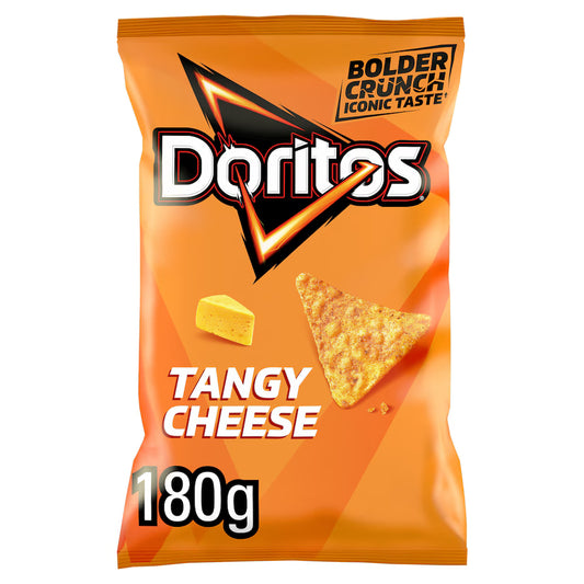 Doritos Tortilla Chips Tangy Cheese Sharing Bag Crisps 180g