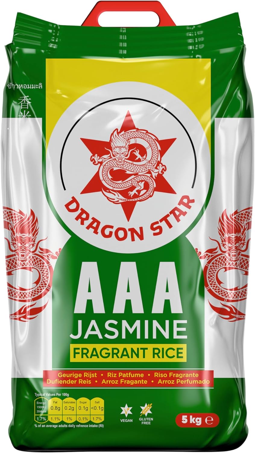 Dragon Star AAA Jasmine fragrant rice 5kg