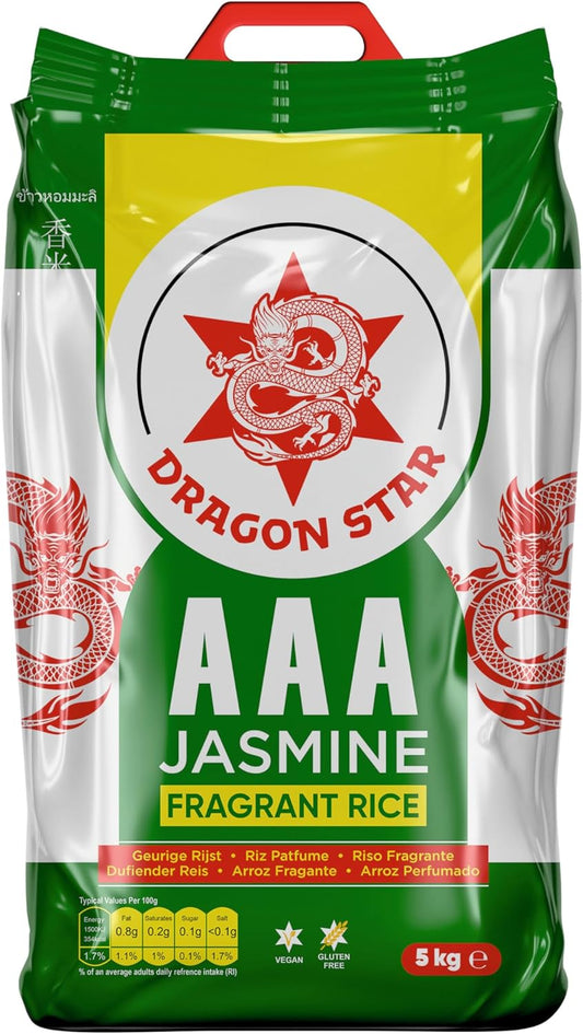 Dragon Star AAA Jasmine fragrant rice 5kg