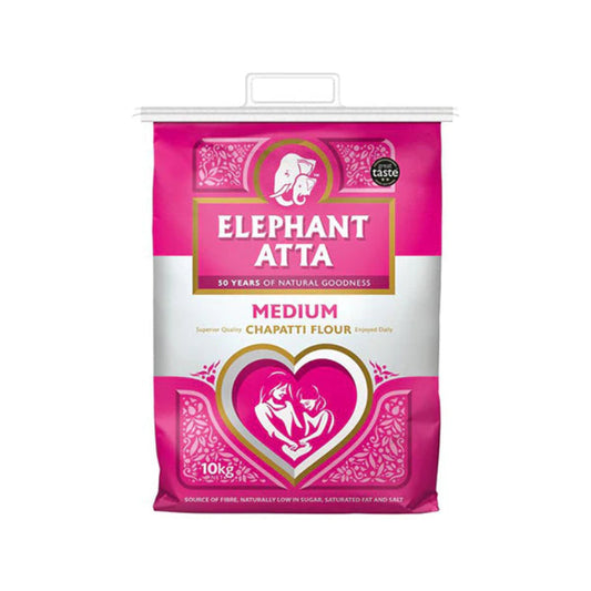 Elephant Flour Medium Atta 10kg