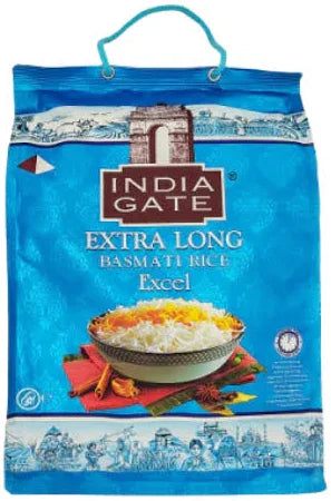 India Gate Rice Basmati Extra Long Excel 10Kg