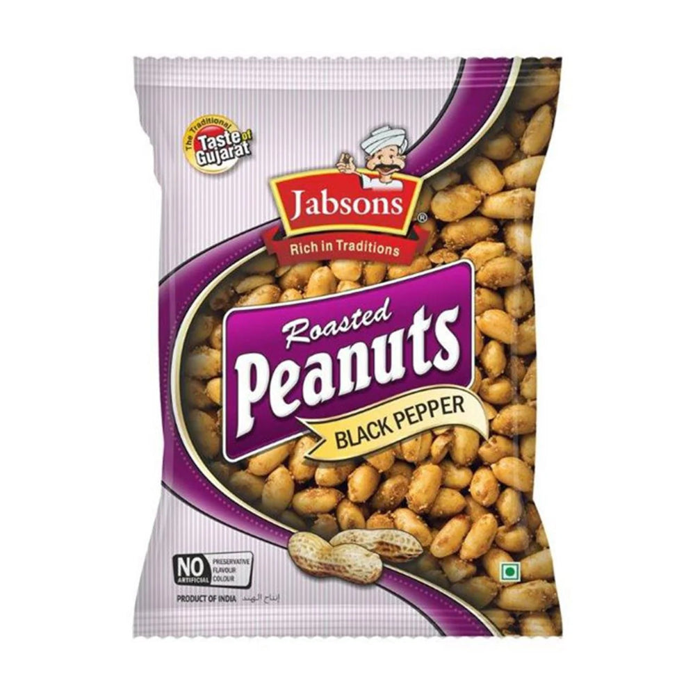 Jabsons Roasted Peanuts Black Pepper 140g