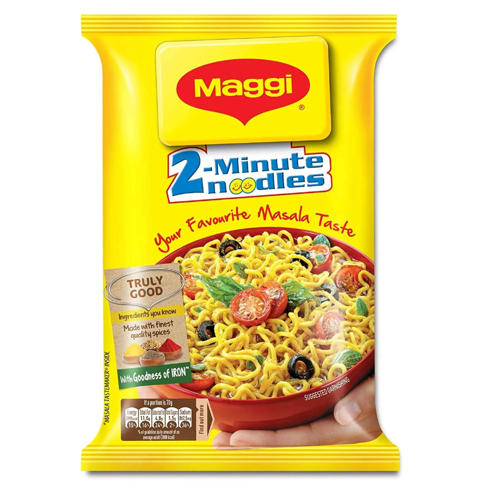 Maggi 2 Minutes Masala Noodle Desi 48g 5 For £1