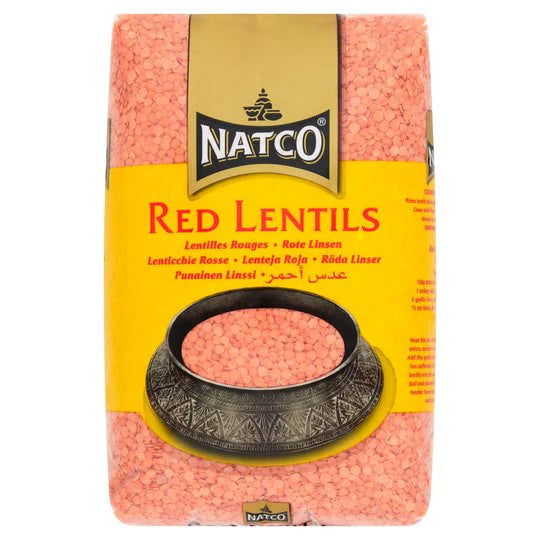 Natco Red Lentils 2kg