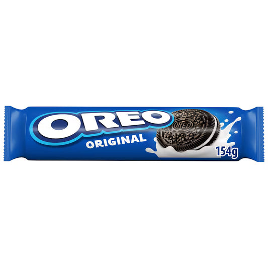 Oreo Vanilla Cookie Chocolate Sandwich Biscuits 154G