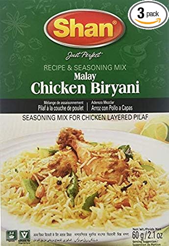 Shan Malay Chicken Biryani Masala 60g
