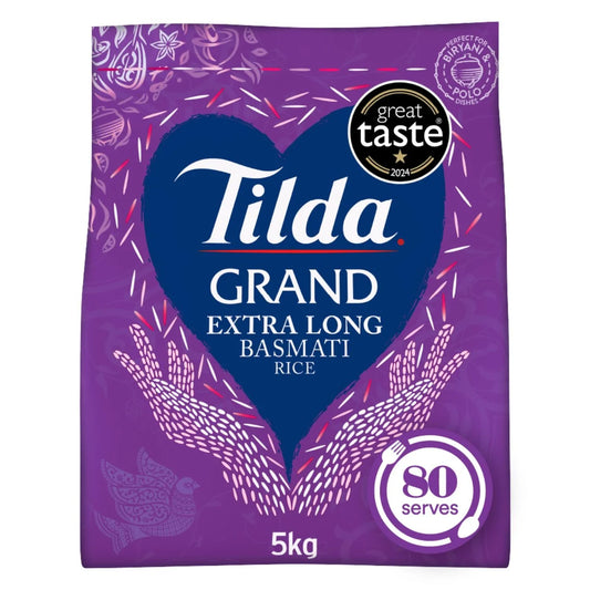 Tilda Grand White Rice 5kg