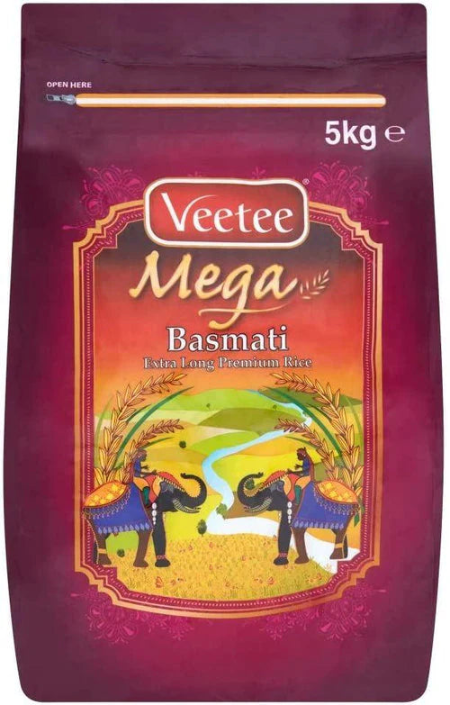 Veetee Mega basmati rice 5kg