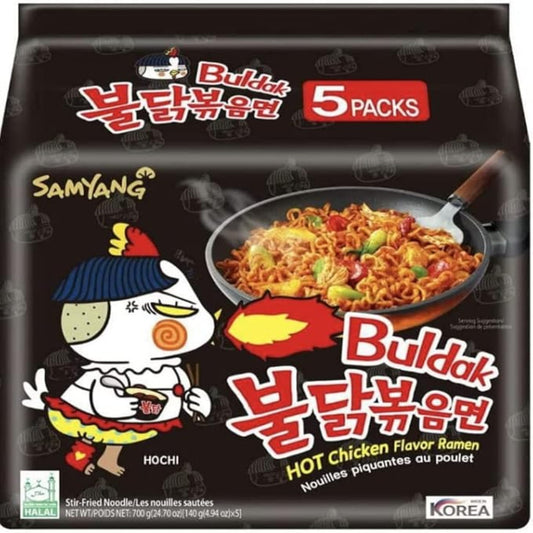 Buldak Ramen Hot Chicken Flavour 5pk 700g