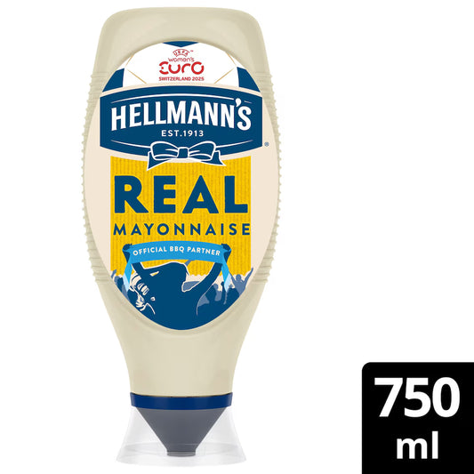 Hellmann's Real Mayonnaise Squeezy 750ml