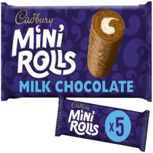 Cadbury Mini Rolls - Milk Chocolate 5 Pack