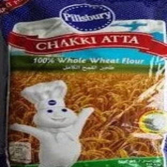 Pillsbury Flour Chakki Whole Wheat Atta Export Quality 10kg